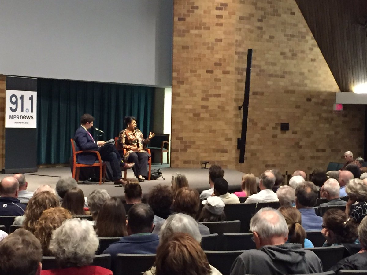 "You are most patriotic when you stand up and say I love my country but something's not right" <a href="/AprilDRyan/">AprilDRyan</a> #mpr50