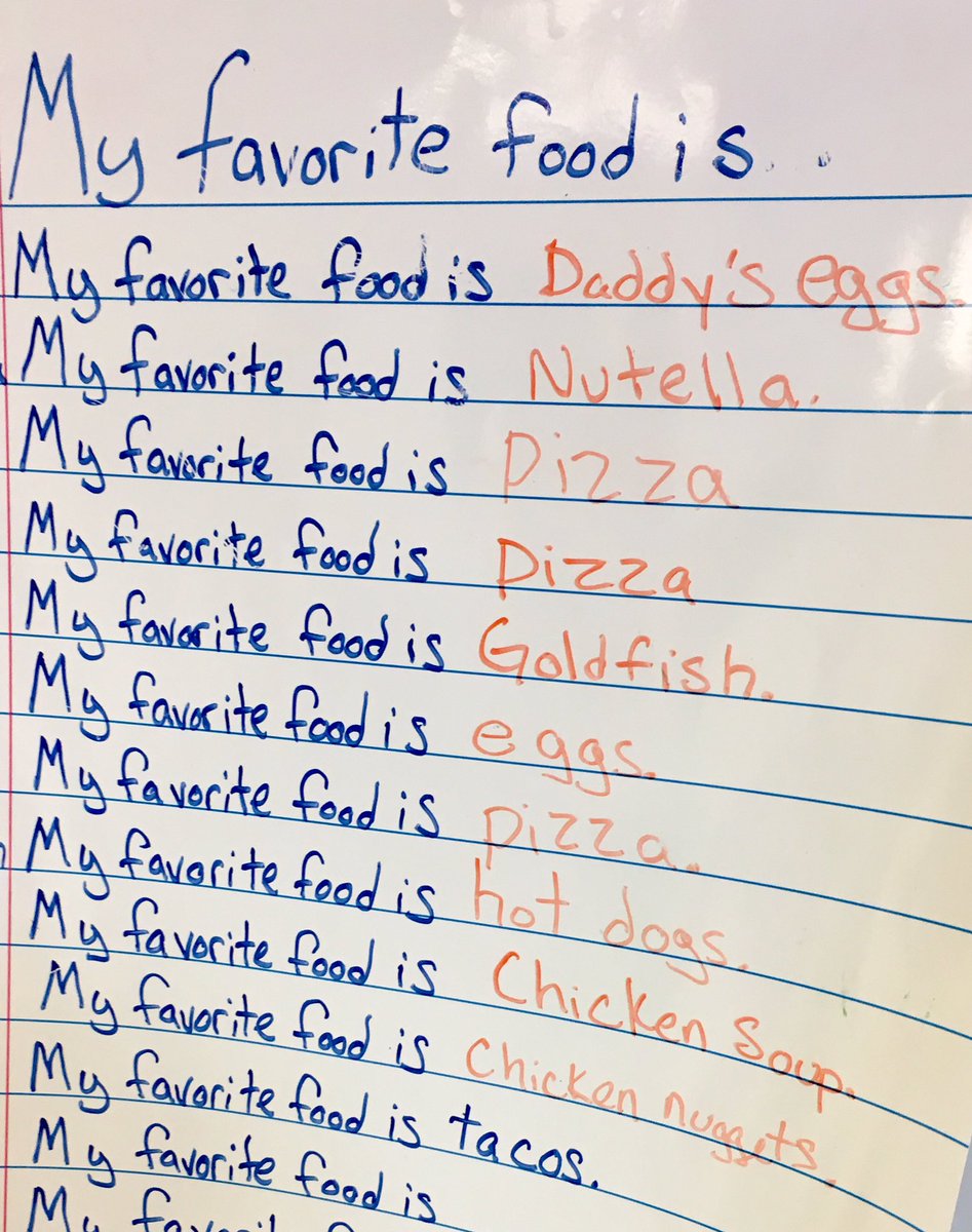 sarajyoung80's tweet image. #predictablechartwriting I LOVE their original ideas! #ilovetacos #specialeducation @BCE_Bluejays @rrisdsped #everychildcanreadandwrite