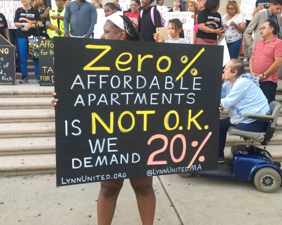 LynnUnitedMA's tweet photo. #RenterWeekOfAction #lynn https://t.co/SQBfqQdSjh