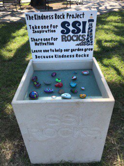 Peacelove1st's tweet photo. SSI rocks! This is one of my favorite things about the island. Hope to help replace ones taken by Irma. #ssirocks https://t.co/YoqBcXYaBA