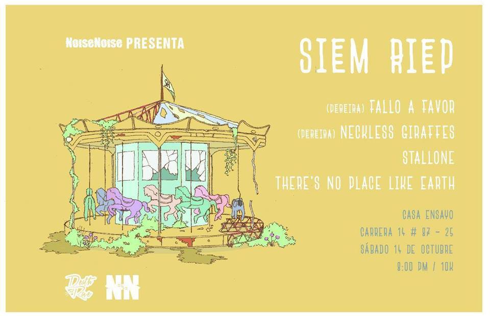 TNPLEarth's tweet photo. ¡A agendarse para este 14 de octubre, estaremos tocando en un evento de @NoiseNoiseCol! https://t.co/nOzXVxhAqO