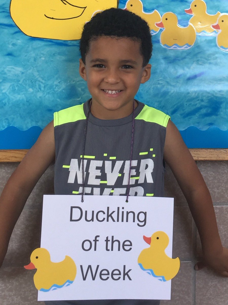 DoyleDucklings's tweet photo. Ducks of the week started! Craft with the principal, names and pictures displayed and attention all around! #duckling of the week https://t.co/ji9Stl3RcZ