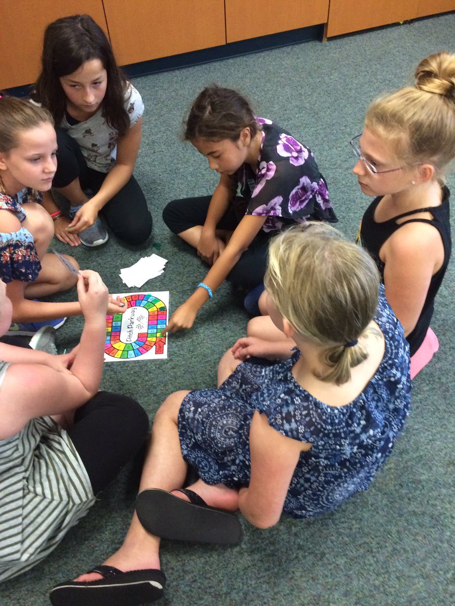 5th grade enjoying some Treble Clef note reading centers! #choice #options #elmused