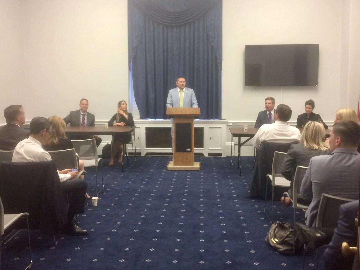 DHSprofessor's tweet photo. Honored to be a part of today’s National Security Panel w/@RepSwalwell @krhajduk and @shawnjvandiver. Thanks @SDChamber! https://t.co/Ctj8rSHibO