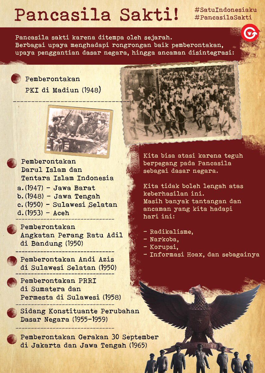 Missbaik2's tweet photo. #SatuIndonesiaku #PancasilaSakti https://t.co/zPEvo6s1yQ