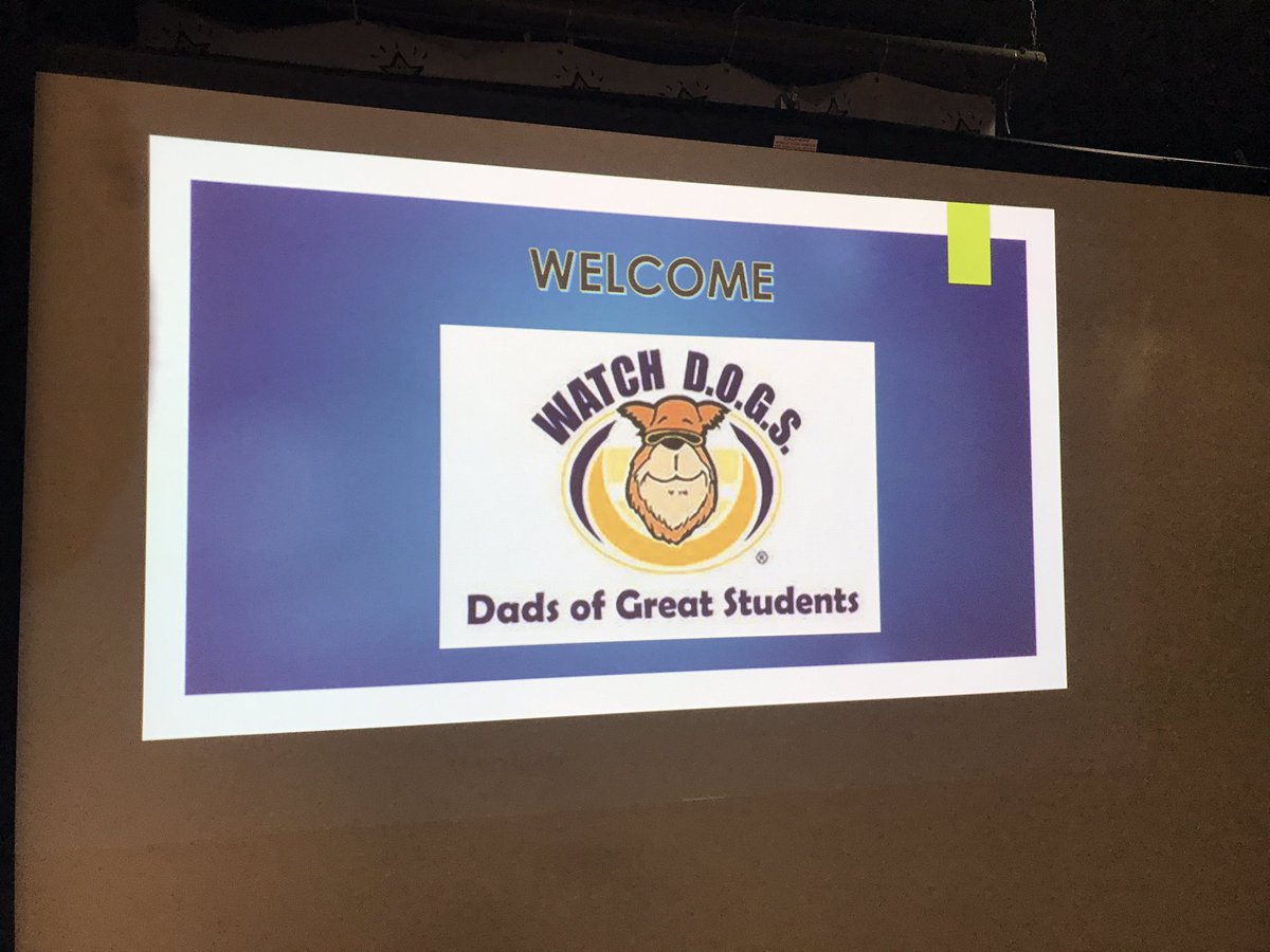 ZinserElem's tweet photo. 6th annual Watch D.O.G. kickoff tonight pushing dads to "line up, sign up, and show up" in volunteering at Zinser! Great turnout! https://t.co/dDlJcrm1XV