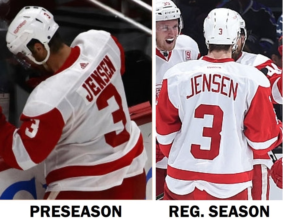 About the Red Wings' Preseason Nameplates