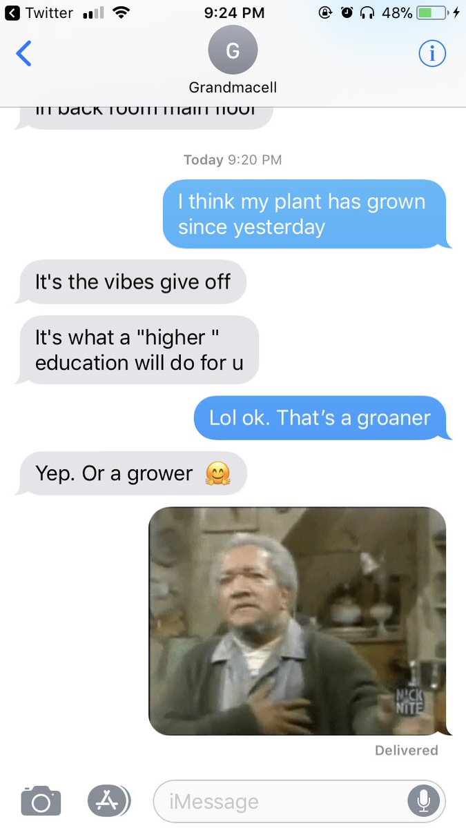 TheMayorMaher's tweet photo. #OGGrandma just might be the funniest person in our family https://t.co/cgIeJOzUt4