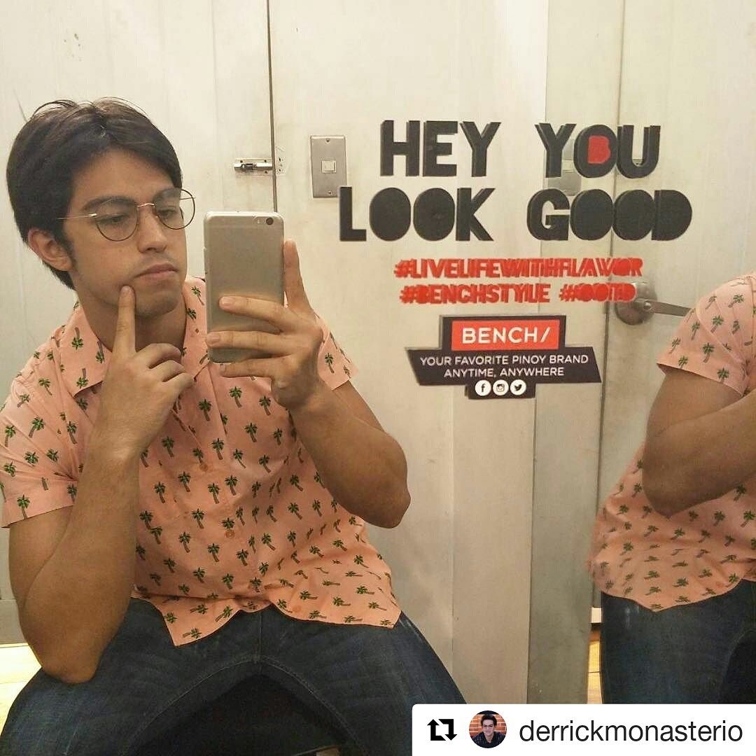 DMadmirersQZN's tweet photo. #Repost @derrickleander  (@get_repost)
・・・
Hey, you look good! 😌#benchootd #fittingroomdiaries #oppoF3+ https://t.co/4x9OKpc1zr