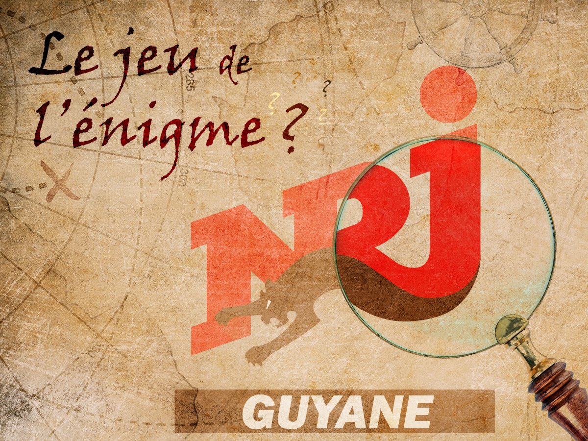 NRJConnect973's tweet photo. Sur @NRJGuyane rendez-vous dès 6H pour l'indice numéro 1 avec #Dimitri, 9H Indice numéro 2 avec #JC  et l'indice numéro 3 avec #Sam à 17H https://t.co/ICy7vHh7tO
