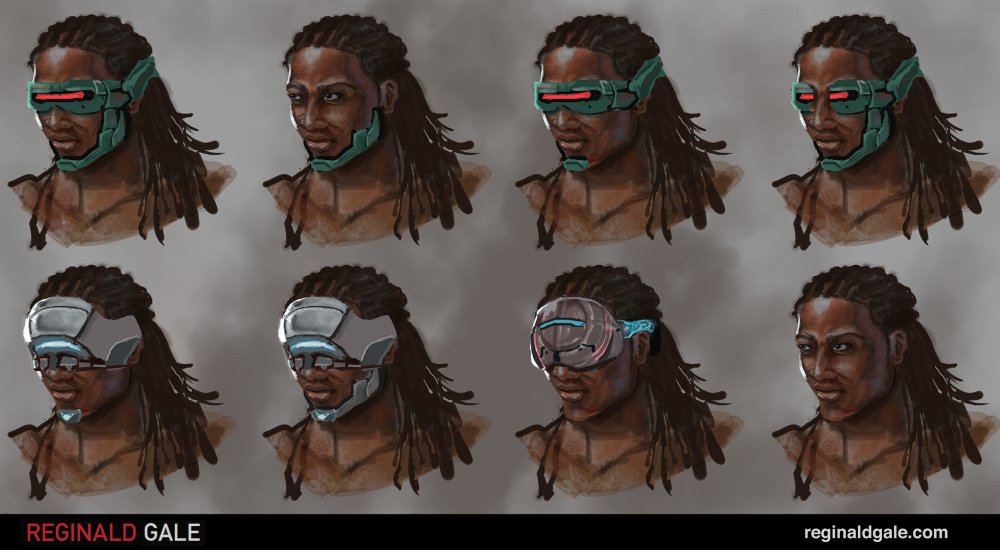I'm Reginald Gale and I'm an Illustrator/concept artist from Chicago, IL #NoticeMyArt #tinyartists