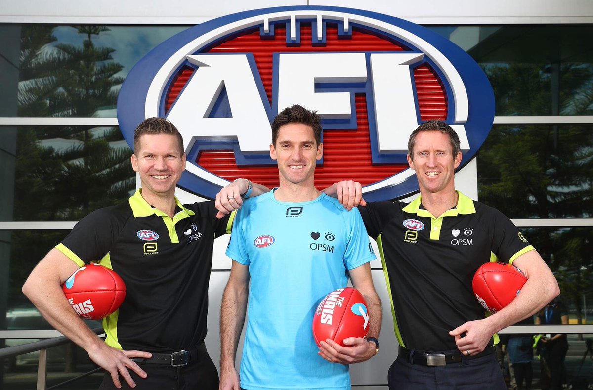 Congratulations to Matt Stevic, Simon Meredith &amp; Shaun Ryan who have been selected to umpire the 2017 Toyota AFL Grand Final (wearing blue)!
