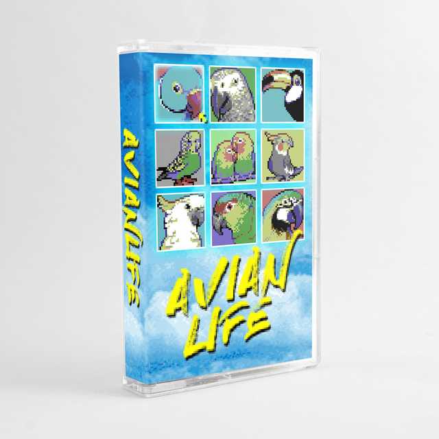 AvianLife's tweet photo. Avian Life Compilation cassette art reveal: https://t.co/kD9hC1USgp