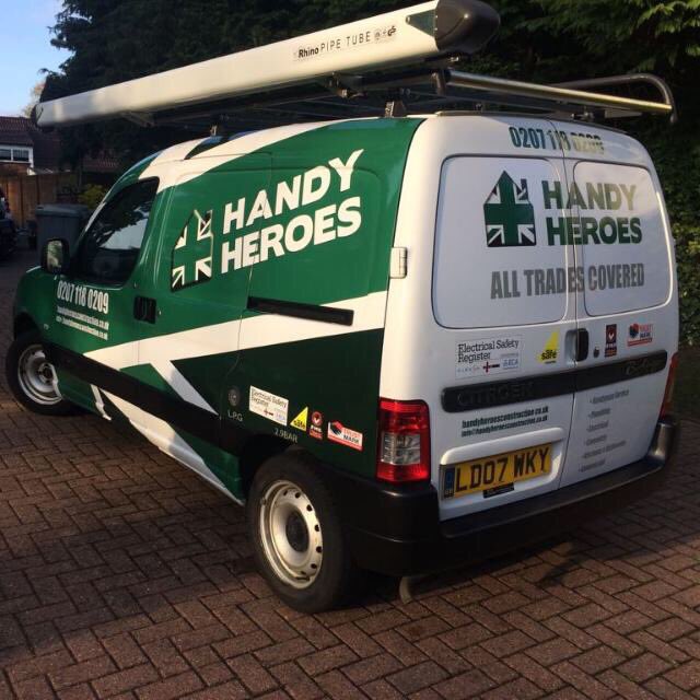 The Handy Heroes arrived