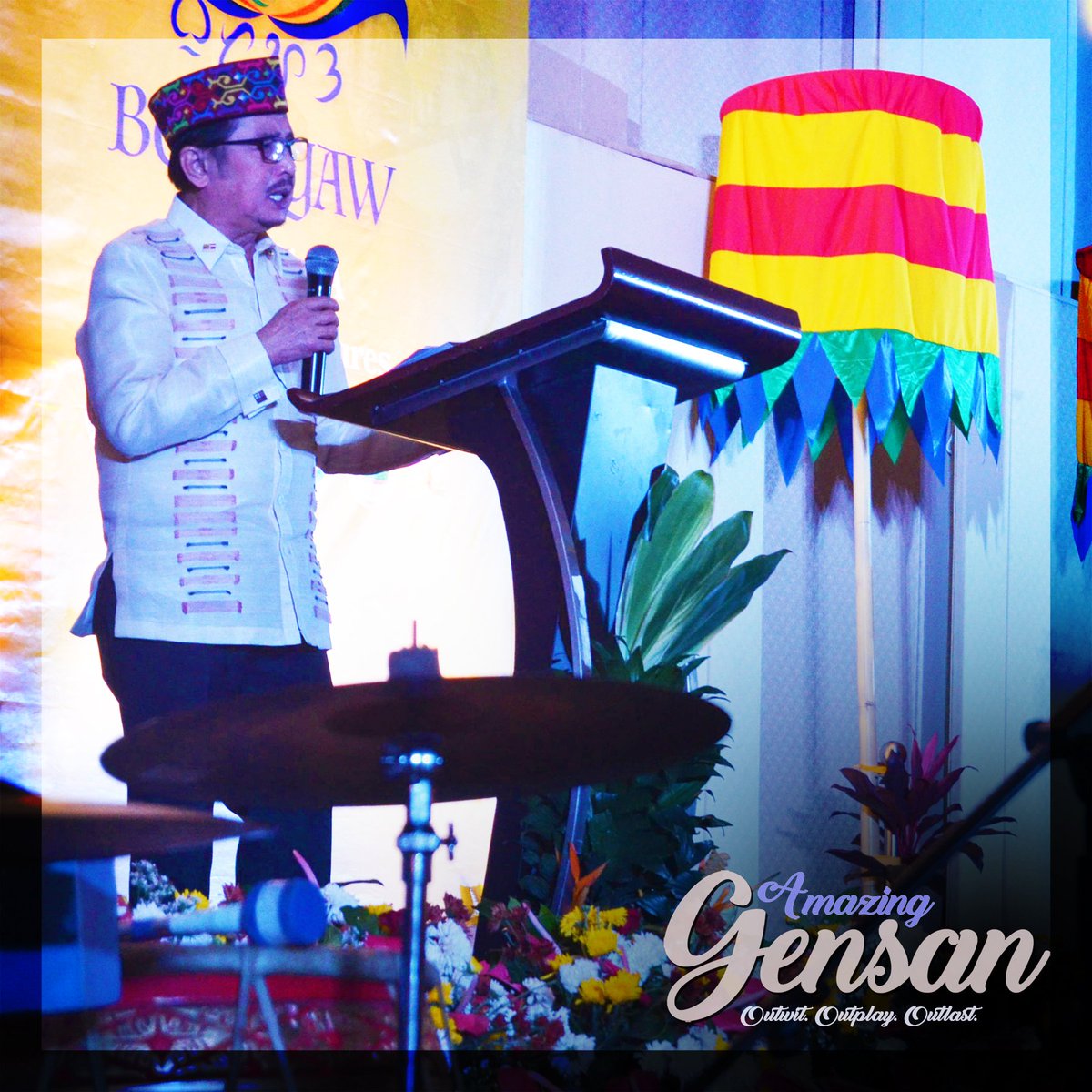 GensanAmazing's tweet photo. Hon. Datu HJ Abul Khayer Alonto- Secretary ofMindanao Development Authority
#Budayaw2017 #BudayawFestival #aclc #aclcanimators #pldt #smart https://t.co/91kXgozLsq