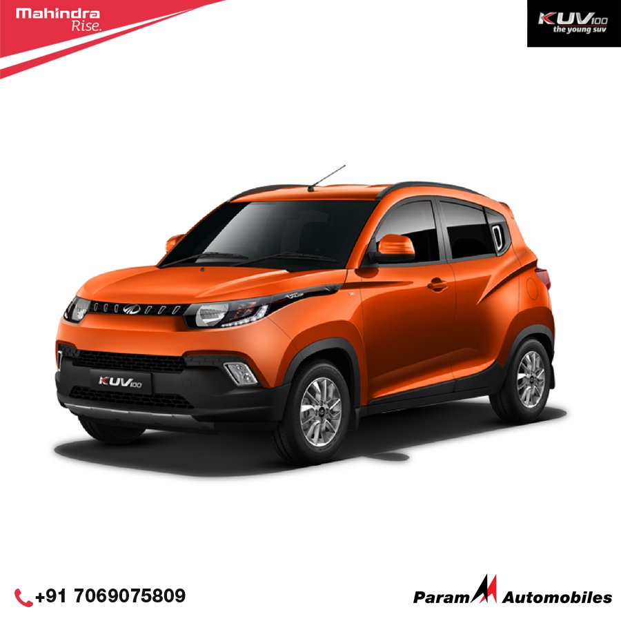 Tough and rugged on the outside. Refine and inviting inside. - Mahindra #KUV100. Call on: +91-7069075809 for a test drive.