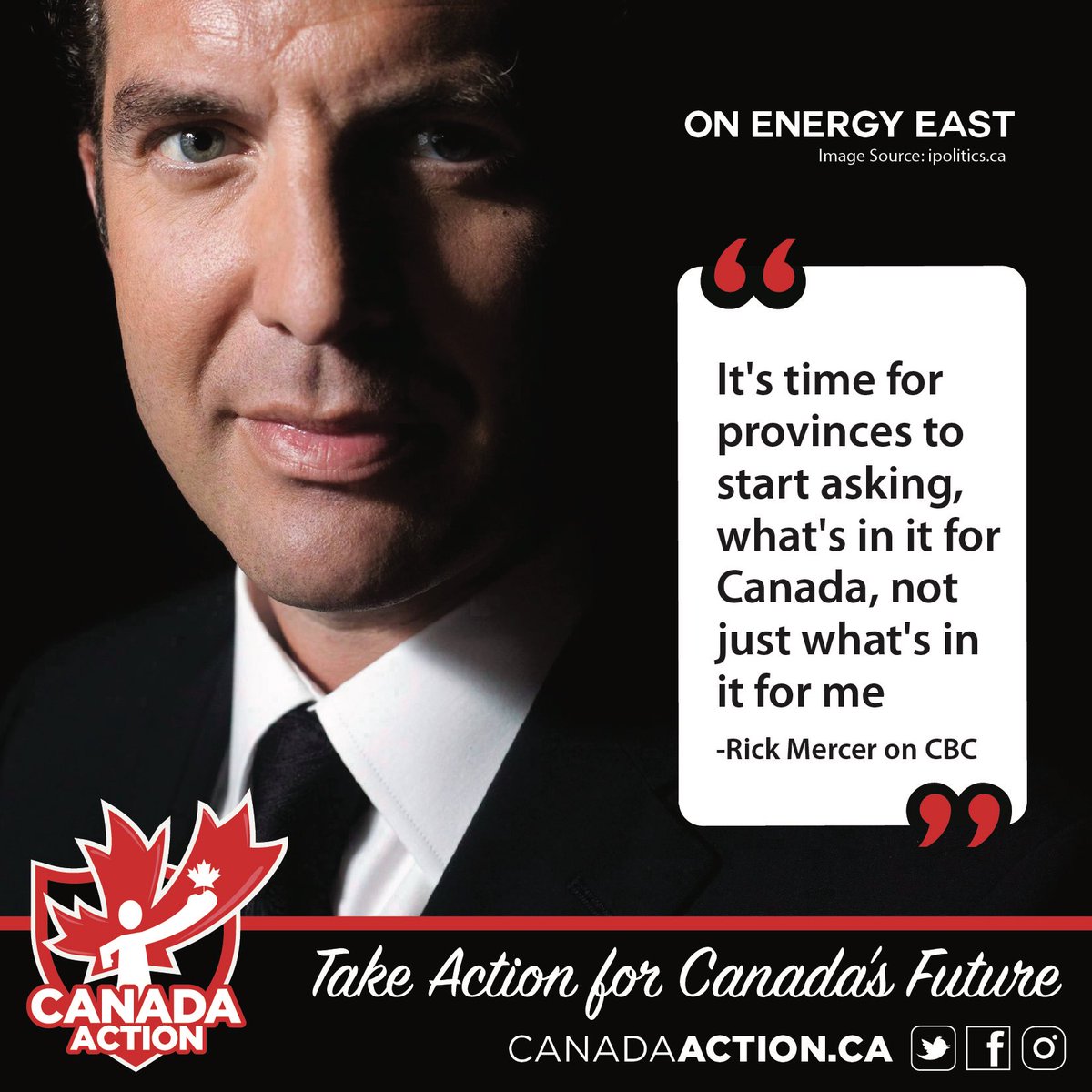 "It's time for provinces to start asking, what's in it for Canada, not just what's in it for me" #cdnpoli