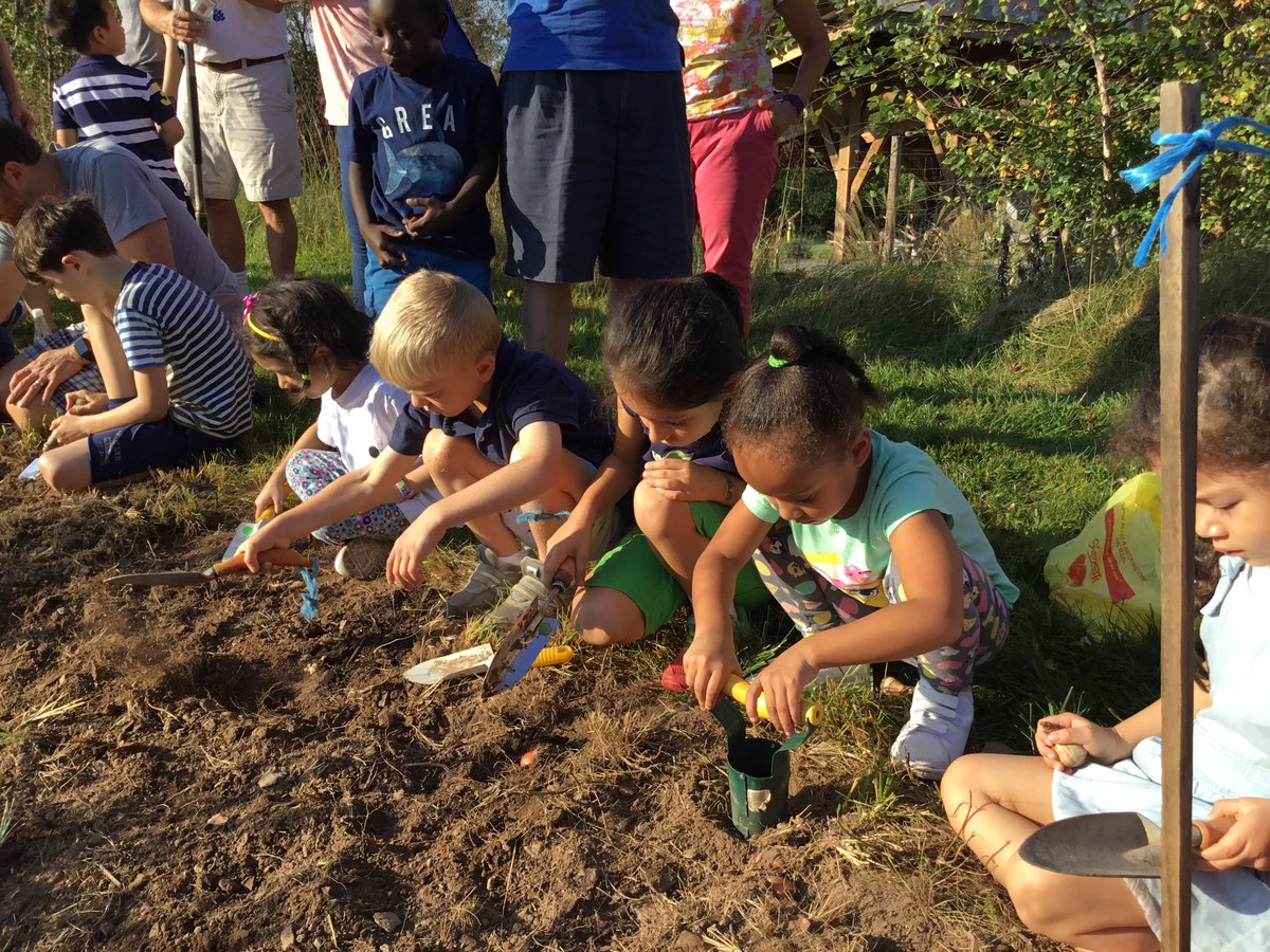 LSPanthers's tweet photo. What a great day it was for planting bulbs! @PDSPanthers https://t.co/YcPzlb0JYO