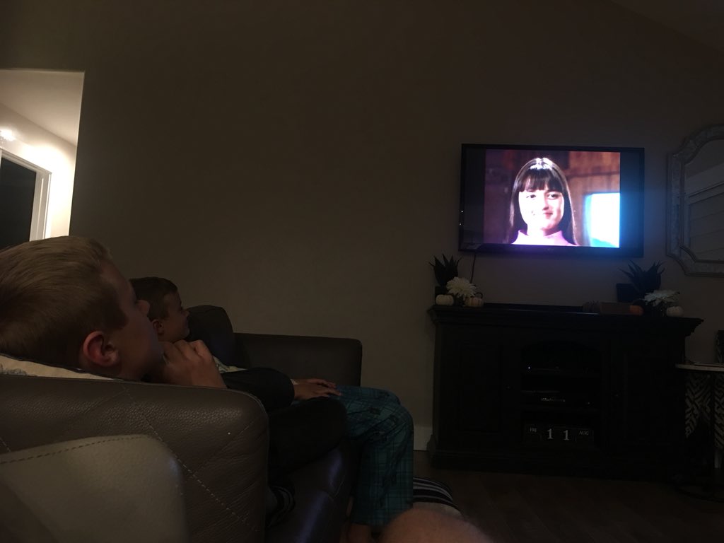 todd_hendy_'s tweet photo. @joshsaviano @thefredsavage @danicamckellar Update almost 4 years later. The boys watch the wonder years every night. https://t.co/5Sb0LRCVF0