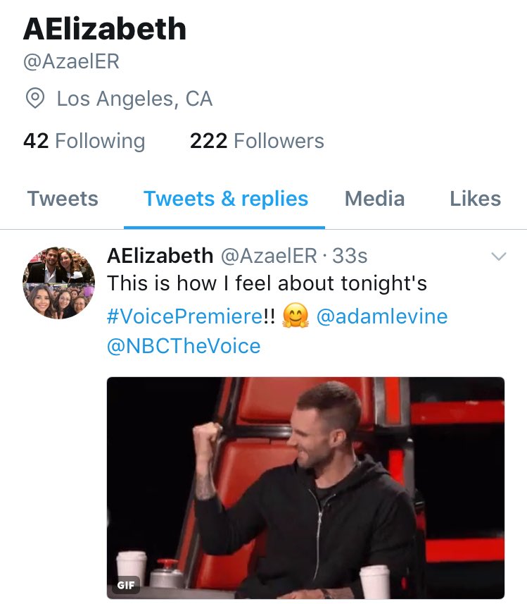 AzaelER's tweet photo. When u just realized u have 222 followers on twitter & the 1st thing that comes to your mind is @maroon5 #firststudio https://t.co/ZDLLrw4Pdt