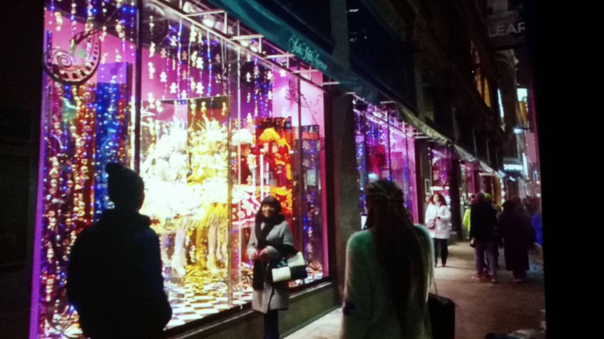 WinterCityYEG's tweet photo. Great examples of how lighting can add to urban landscape, placemaking from @haroldmadi #EUDA2017 https://t.co/A6KgnI97EF