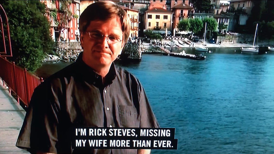 CaptionLink (@captionlink) on Twitter photo So cool that the captioner was told to put this in for <a href="/RickSteves/">Rick Steves</a> when he didn't actually say it 💜 #CC So cool that the captioner was told to put this in for <a href="/RickSteves/">Rick Steves</a> when he didn't actually say it 💜 #CC