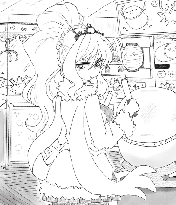 I'll get a better score this time!
#魔物娘図鑑 #魔物娘図鑑二次 