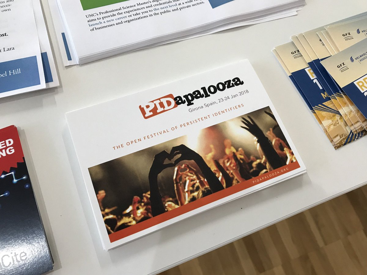 pidapalooza's tweet photo. Hello all you PID lovin’ nerds at #ipres2017 in Kyoto! Make sure to grab some info on @pidapalooza & join us in Girona in January #IPRES17 https://t.co/FxxulwymxI