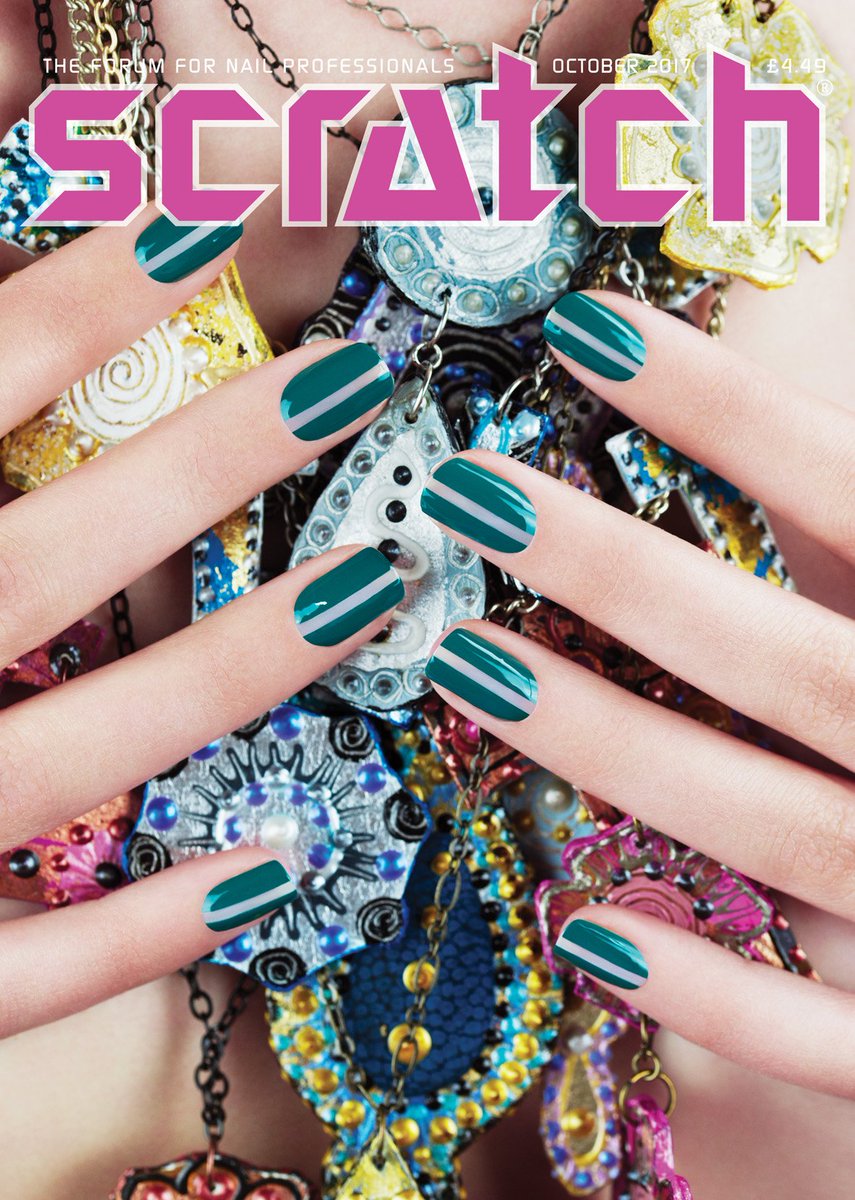 The Oct issue of <a href="/ScratchMagazine/">Scratch</a> is available NOW via scratchmagazine.co.uk. Cover c/o <a href="/MarinaDFrancis/">Marina Dean-Francis</a> #nails #photography #beauty