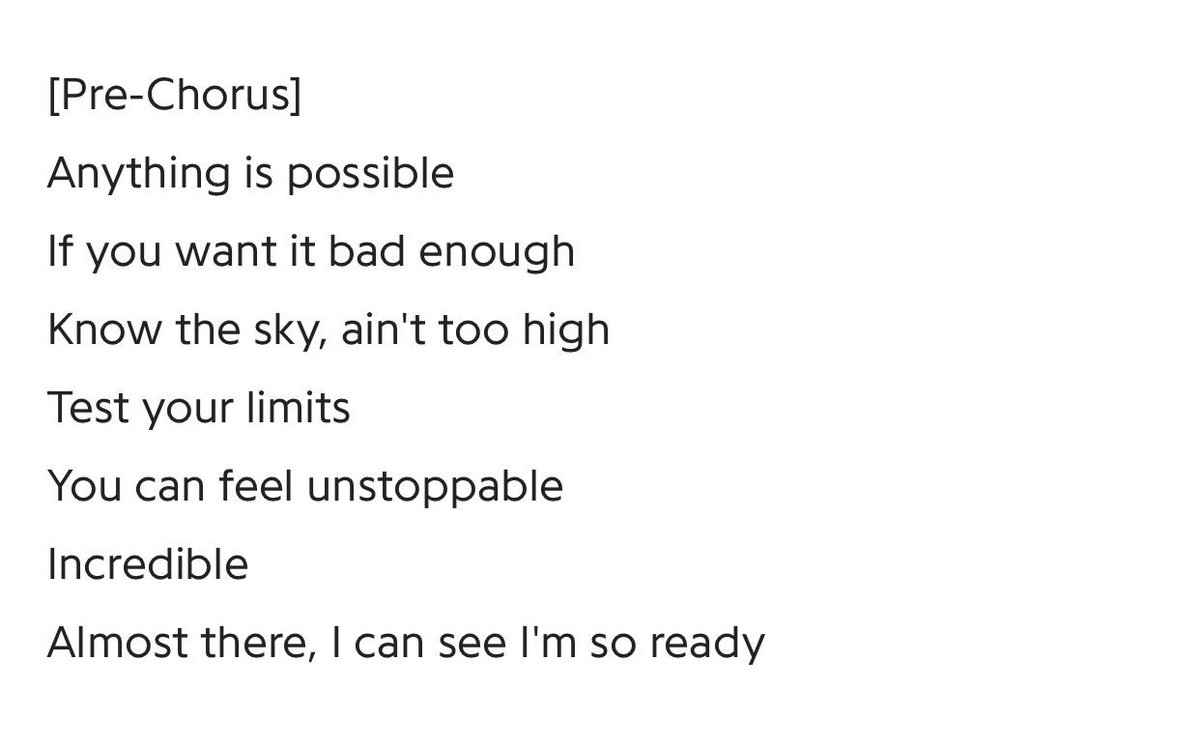 Abs On Twitter One Of The Most Inspirational Lyrics