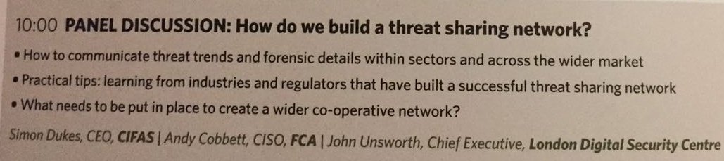 zonefox's tweet photo. We're excited to listen to the panel discussion by @LondonDSC and @CifasUK at #R3Summit #R32017 @TEISSNews just now. https://t.co/27GzhkvZU8