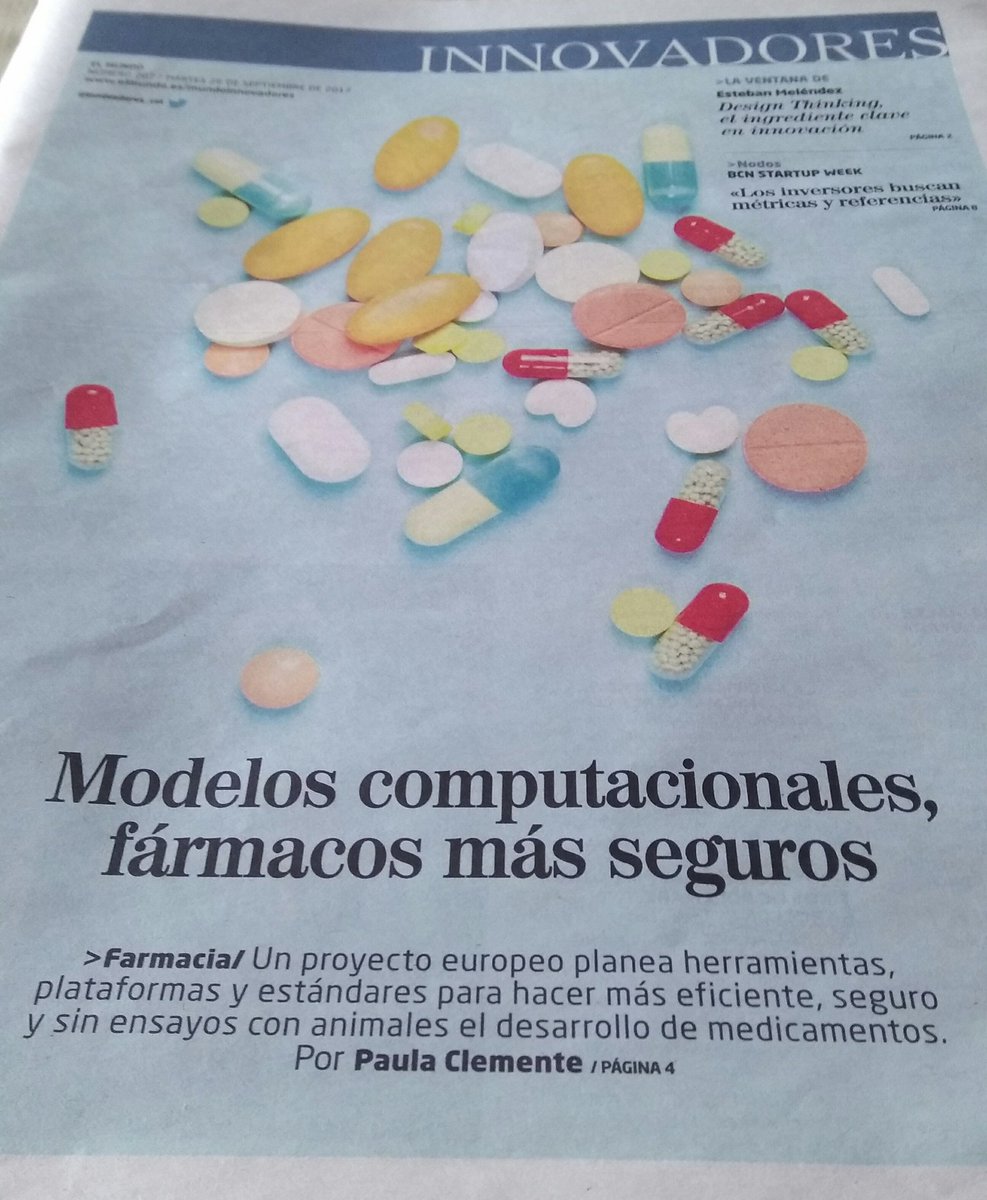 ElenaSaiz63's tweet photo. Como la investigación usa los datos para que los medicamentos sean lo más seguros posibles antes de tocar a un humano @elmundoes @mpastorPhI https://t.co/Wvtfr93r0K