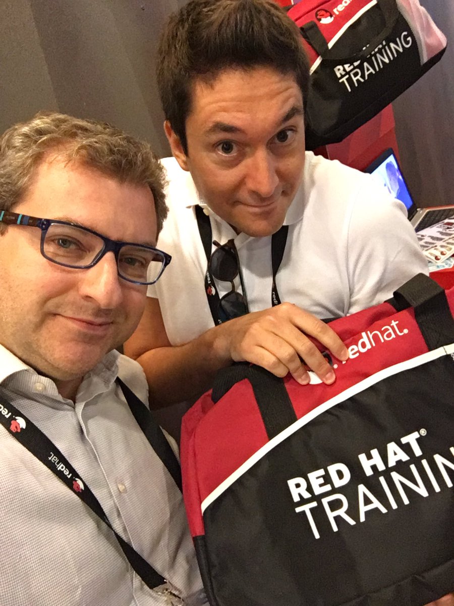 edschepis's tweet photo. #rhte #RedHatTechExchange #redhattraining Great time! https://t.co/NyXTzSXf7x