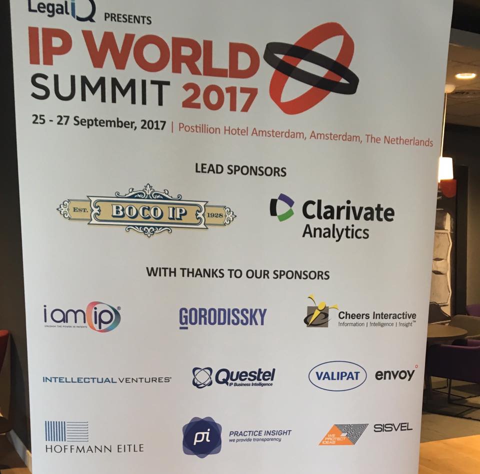 bocoip's tweet photo. #IPWorldSummit in Amsterdam September, 26th-27th with @clarivate and @bocoip as main sponsors. Meet our Managing Director @KarriLeskinen. https://t.co/dZbSBKLgJp