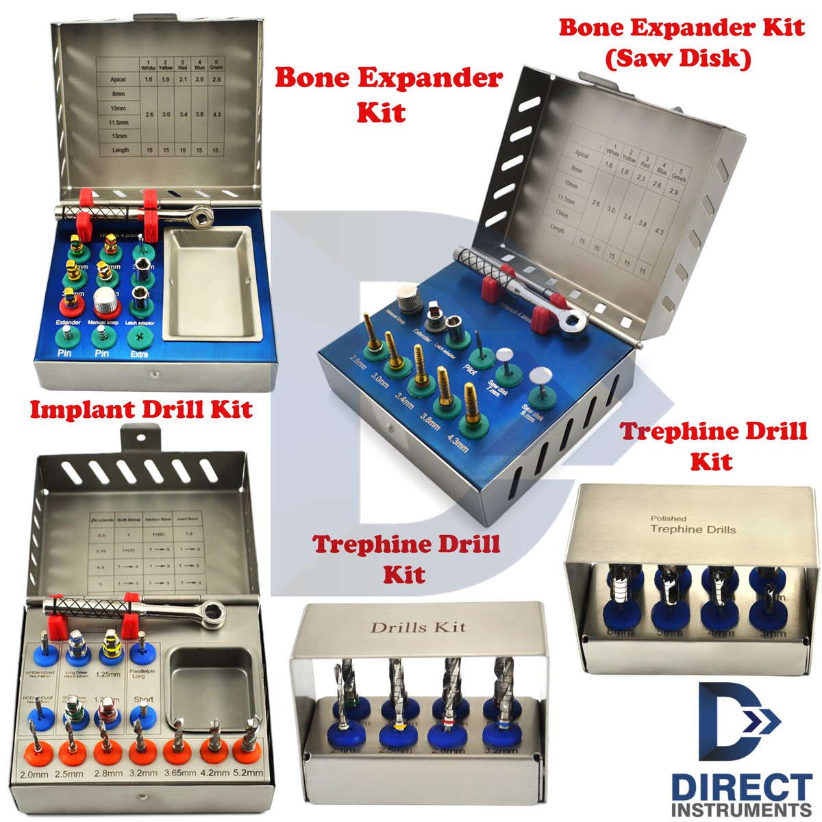 Direct1231's tweet image. Professional Implant Instruments Kits 
Bone Expander (Saw Disk), Trephine Drills 
For more info click here&amp;gt;&amp;gt;&amp;gt; ebay.to/2fxVIOZ