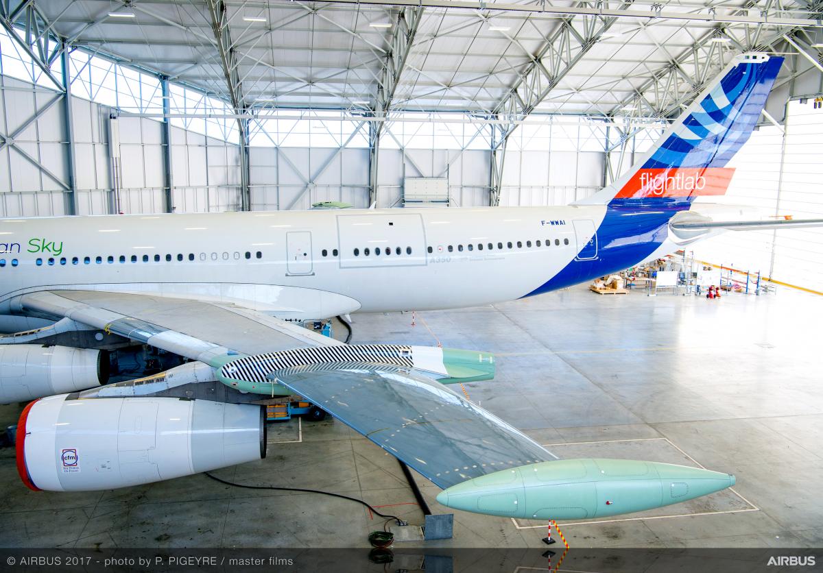 Follow the first test flight of Airbus A340 Blade (Breakthrough Laminar Aircraft Demonstrator) with <a href="/flightradar24/">Flightradar24</a> > bit.ly/2yEi6hK