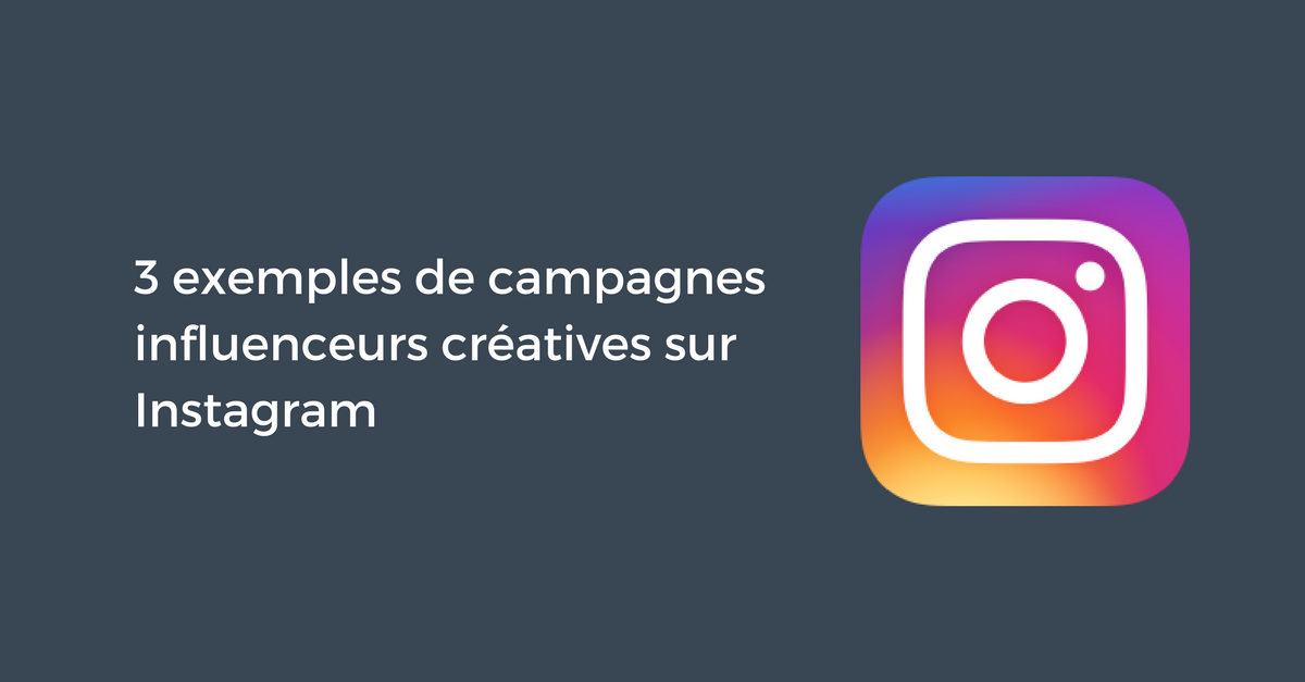 ClementPellerin's tweet photo. 3 exemples de campagnes influenceurs créatives sur Instagram https://t.co/YnR60OP7ie #CM https://t.co/sYH8AKA8M5