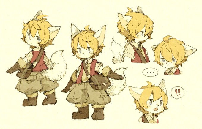 「fox ears」 illustration images(Oldest)