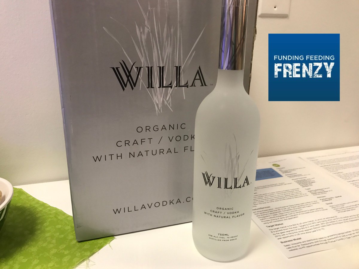 FundingFF's tweet photo. Did you have a good time at the @FundingFF afterparty?  Thanks @WillaVodka for HEALTHIER PREMIUM CRAFT VODKA on ice. https://t.co/lvU8pxGSZt https://t.co/I2QNSZkL4W