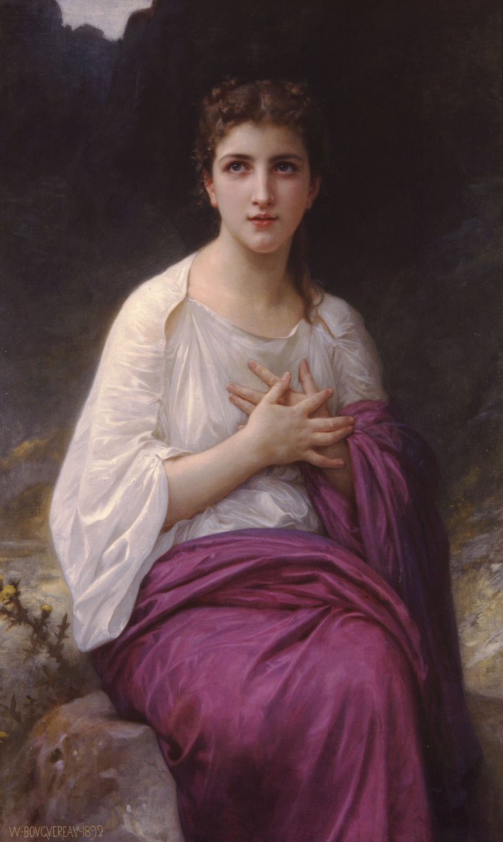 Mythistoryart's tweet image. ウィリアム・アドルフ・ブグロー,&quot;プシュケ&quot;(1892年)
William Adolphe Bouguereau,&quot;Psyche&quot;(1892)
#psyche
#Art 
#mythology