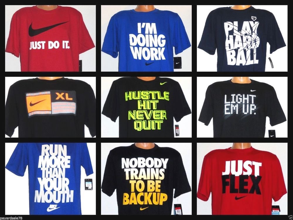 nike motivational t shirts