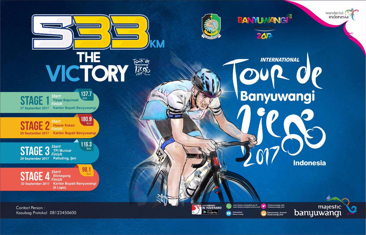 International Tour de Banyuwangi Ijen (ITdBI) 2017

<a href="/a_azwarnas/">Abdullah (Azwar Anas)</a> 
#PesonaITDBI2017
#MajesticBanyuwangi
#kecamatansrono