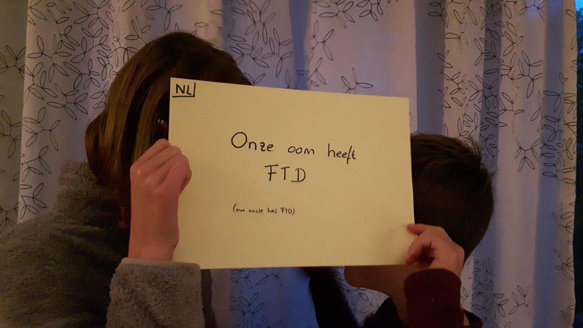 #endFTD #thinkFTD And he is only 44. About the same age his mother was when she was diagnosed.