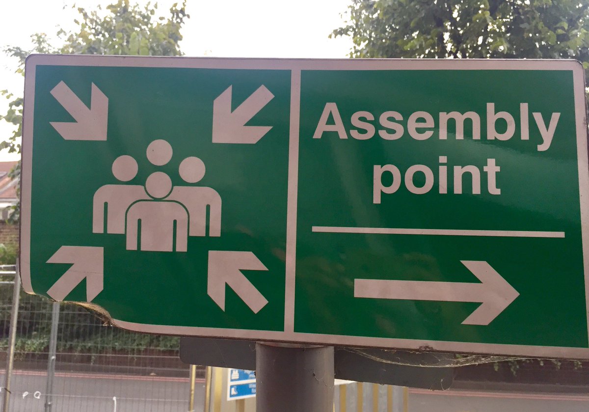 In case of Emergency, meet here and sing Bohemian Rhapsody
