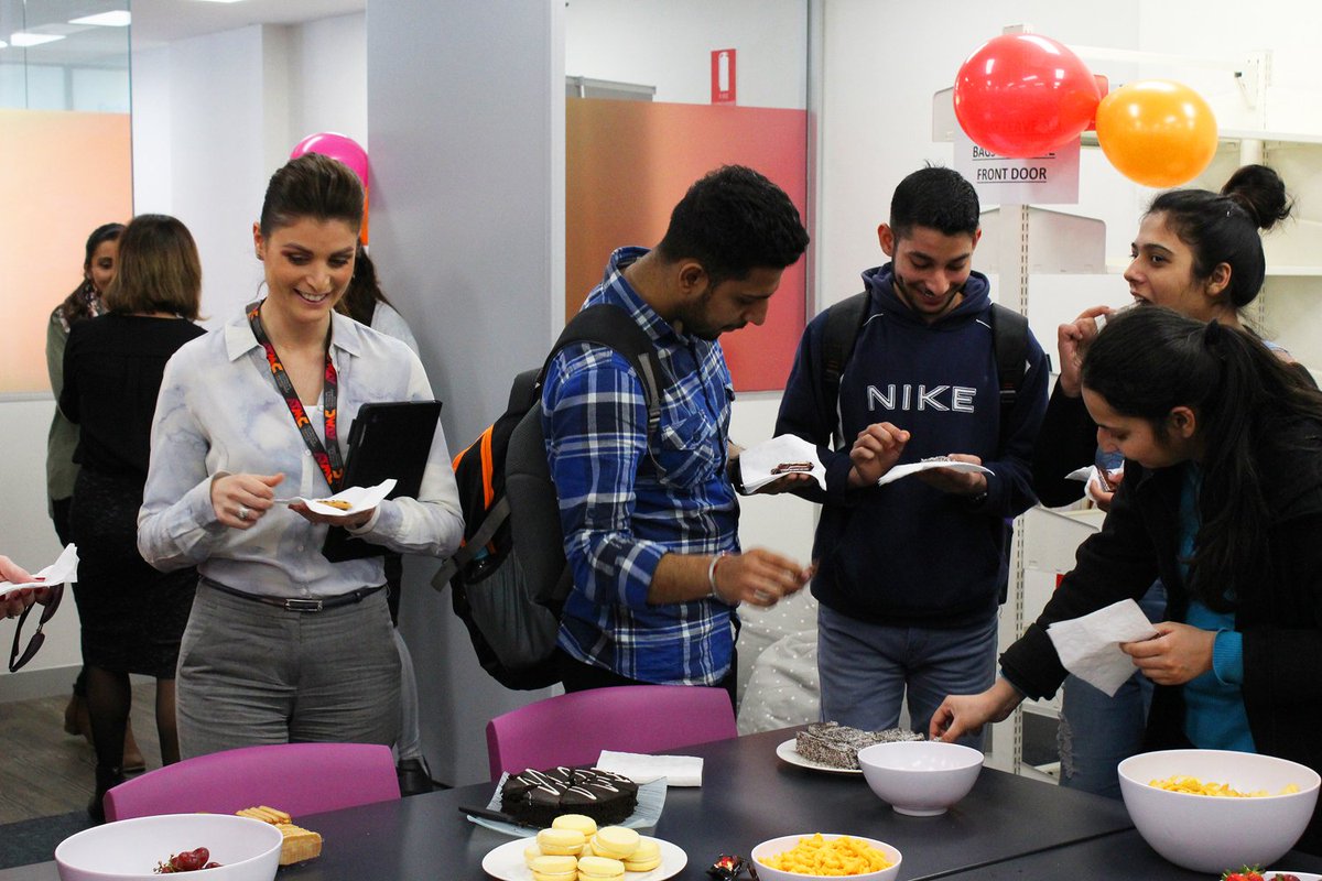 Today was the opening ceremony filled with snacks &amp; celebrations for the library at the Franklin St Campus! Come have a look at Room .02 🎉📚📝
