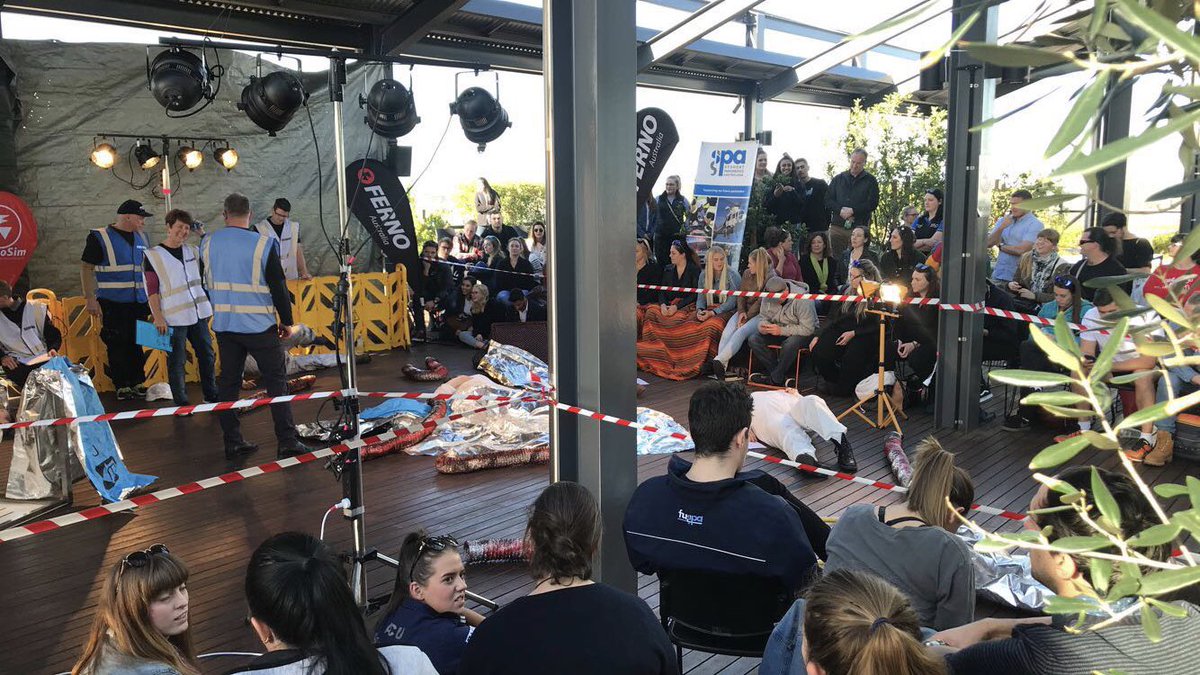 georgiaeades23's tweet photo. #FernoSimChallenge about to kick off! Goodluck @FUSPA1 team: @LachieGraham @laura_schwerdt @mylesbennison, make @FlindersParamed proud π https://t.co/UON8bjcxz6