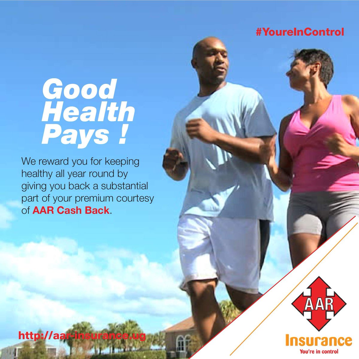 AARInsuranceU's tweet photo. #AARCashBack
If you manage to stay healthy & utilise nothing on your outpatient benefit for a year, we give you back part of your premium. https://t.co/O3iX8m02d3