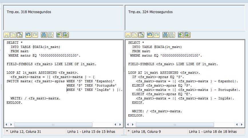 open_ABAP's tweet image. Operador condicional SWITCH openabap.com/2017/09/switch…