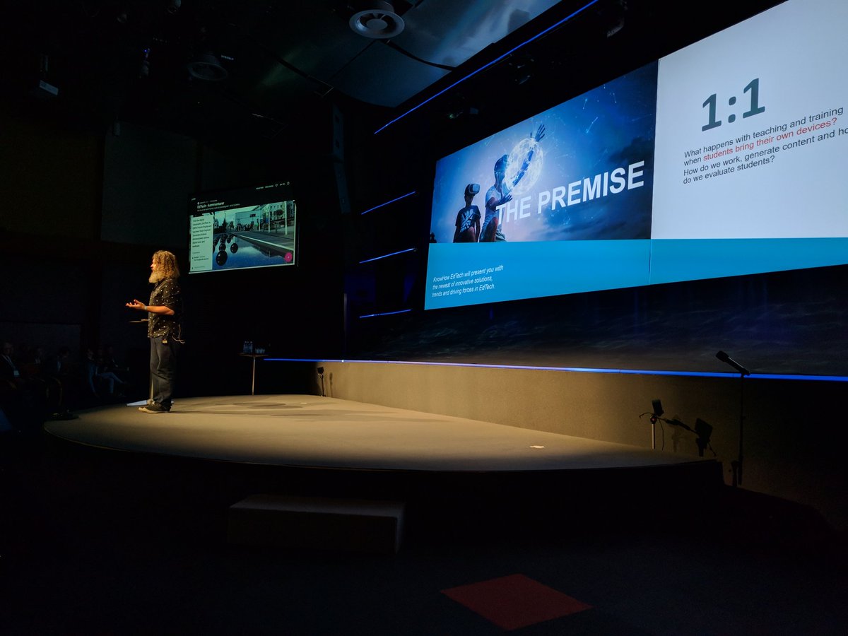 Torgeir Waterhouse inleder #nordicedge2017  i Stavanger. Jag och <a href="/angen_s/">matti</a> berättar om Sollentunas resa med Digitalisering