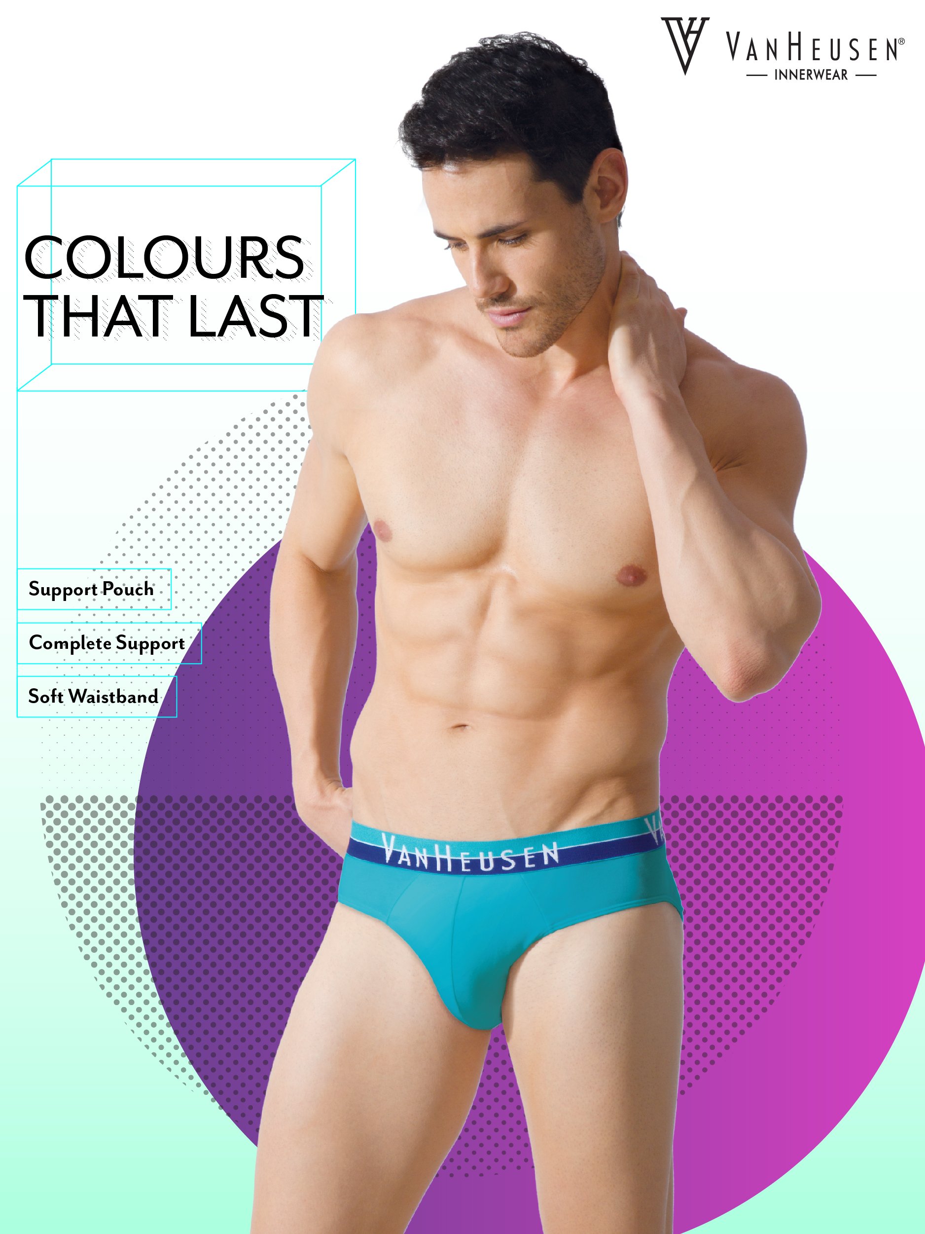 Van Heusen Innerwear on X: Feel new every time you wear it